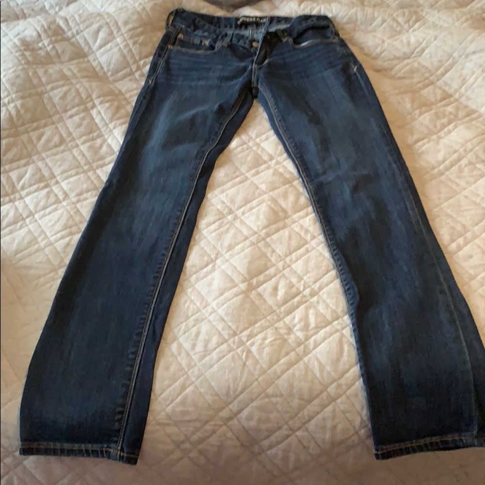Express skinny low rise size 0 regular